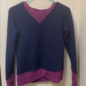 Brooks Womens Reversible Sweater Size Small